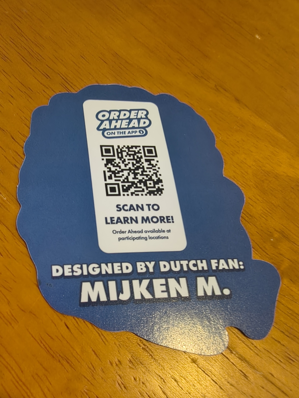 Dutch Bros Hedgehog Die-Cut Sticker - Picture 2 of 2